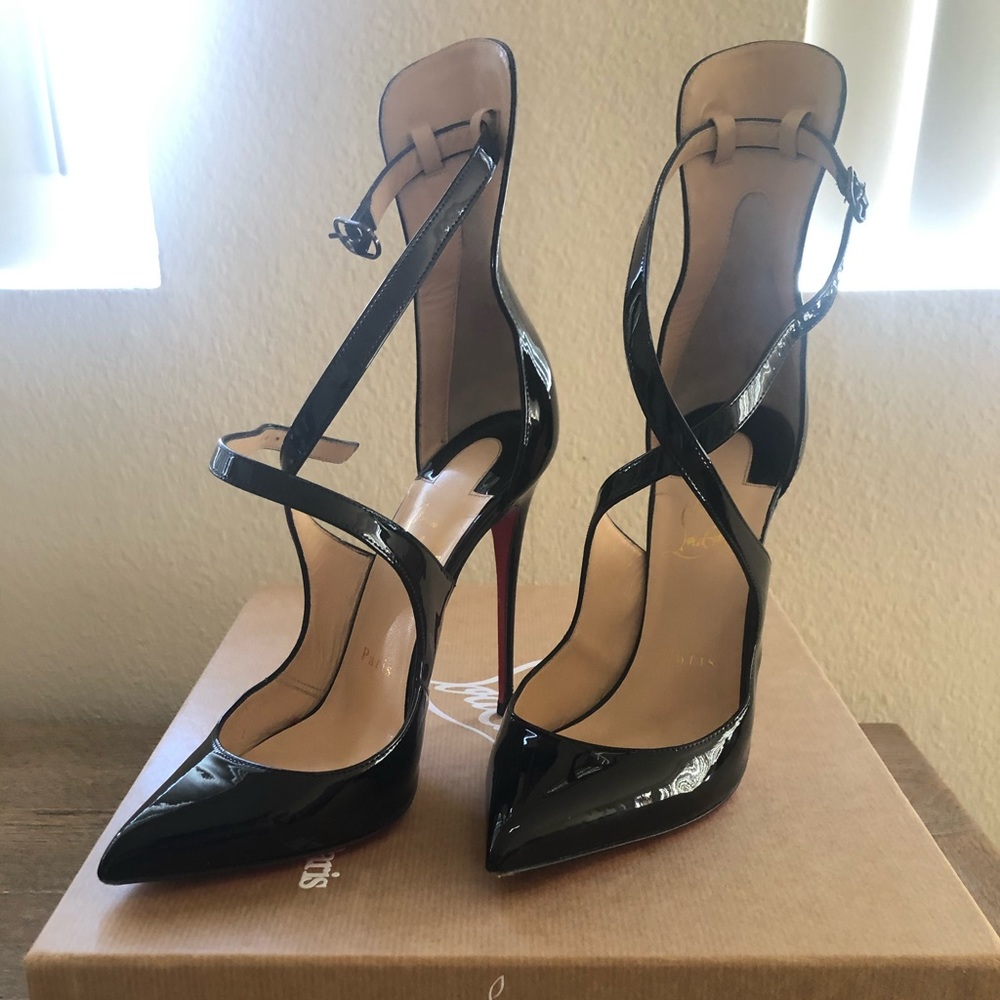 Louboutin Marlenarock 120 strappy heels 37.5